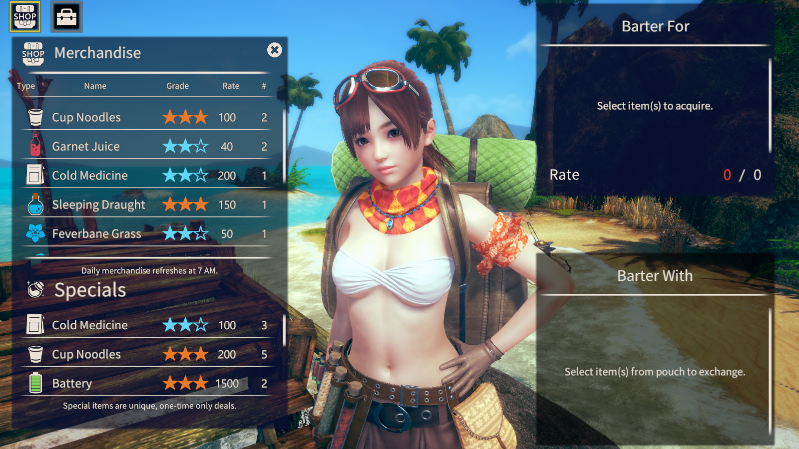 Game 18+ Al Shoujo: Trải nghiệm sinh tồn ngoài đảo hoang cùng gái đẹp